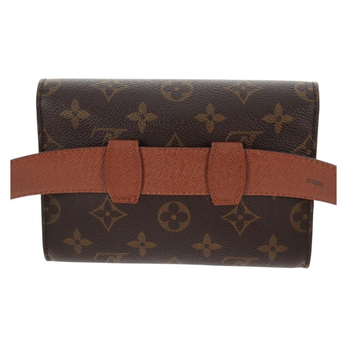 Louis Vuitton Pochette Arche Waist Bag Monogram Canvas, BROWN, CANVAS, Crossbody bag