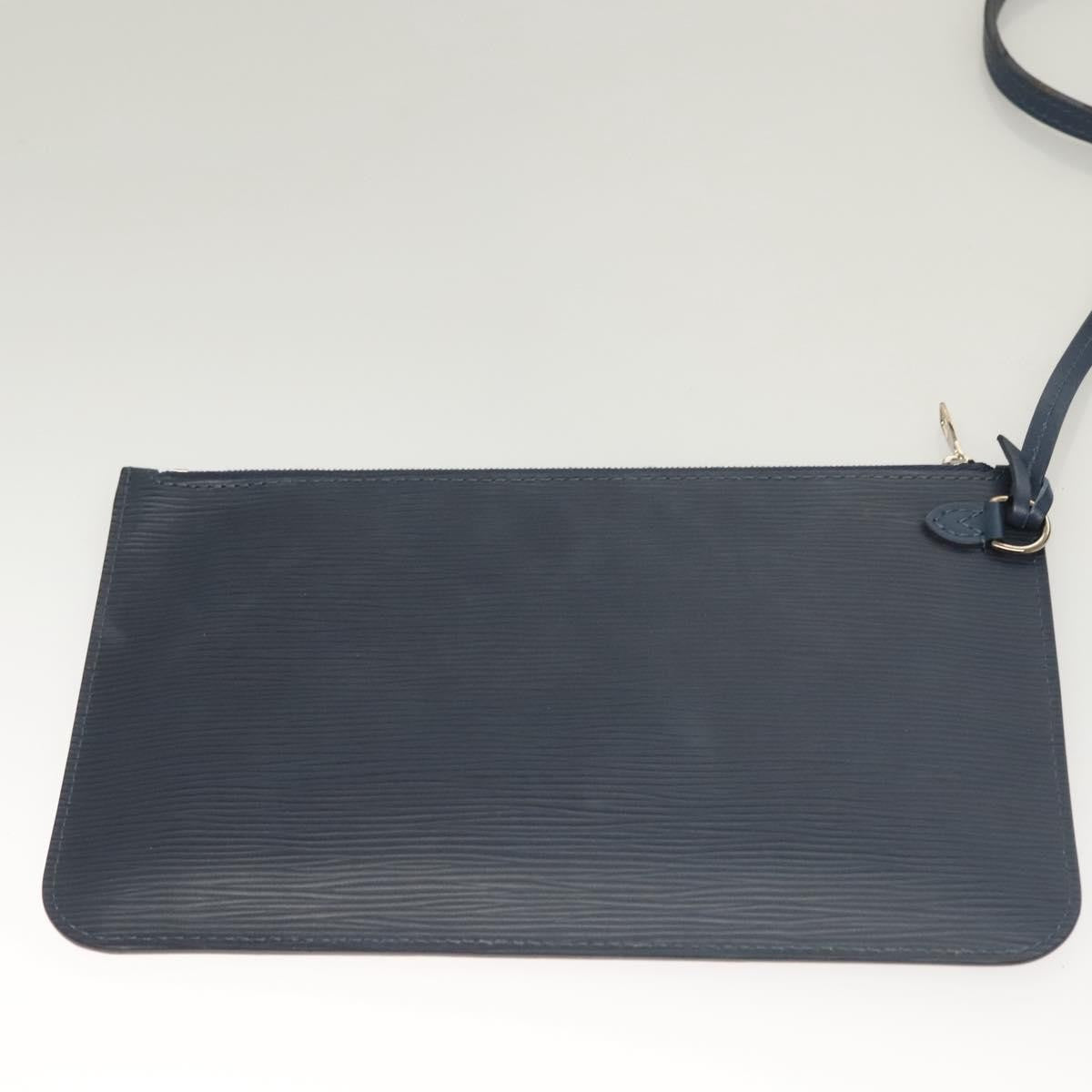 Louis Vuitton Neverfull Tote Epi Leather, BLUE, LEATHER, Tote bag