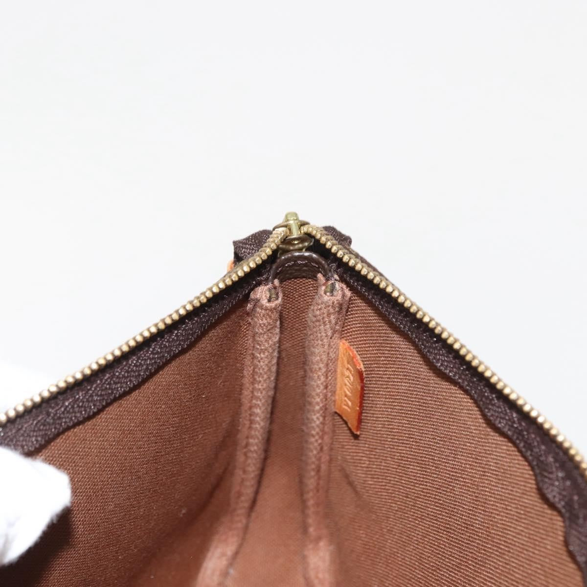 Louis Vuitton Pochette Accessoires NM Monogram Canvas, BROWN, CANVAS, Clutche & pouche