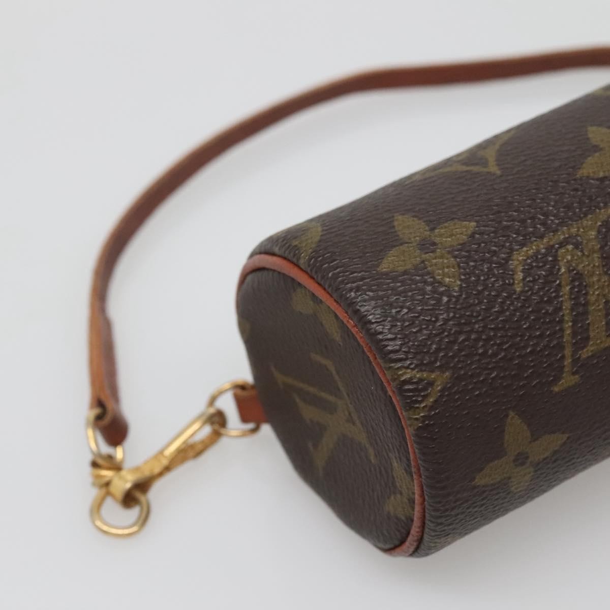 Louis Vuitton Papillon Pochette Monogram Canvas, BROWN, CANVAS, Handbag