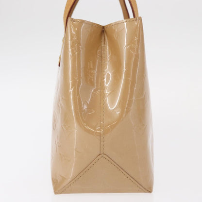 Louis Vuitton Reade Handbag Monogram Vernis, BEIGE, PATENT_LEATHER, Handbag
