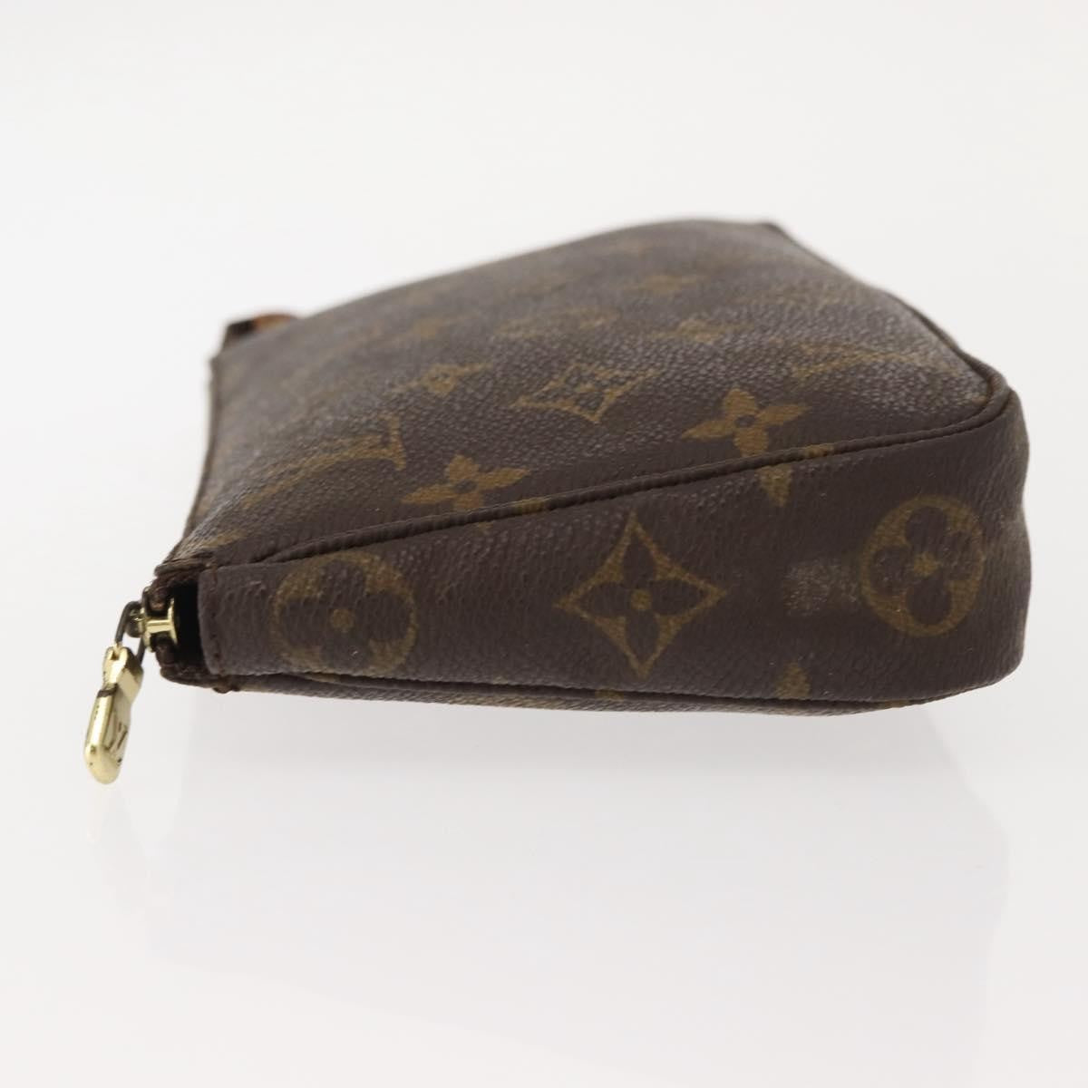 Louis Vuitton Pochette Accessoires NM Monogram Canvas, BROWN, CANVAS, Clutche & pouche