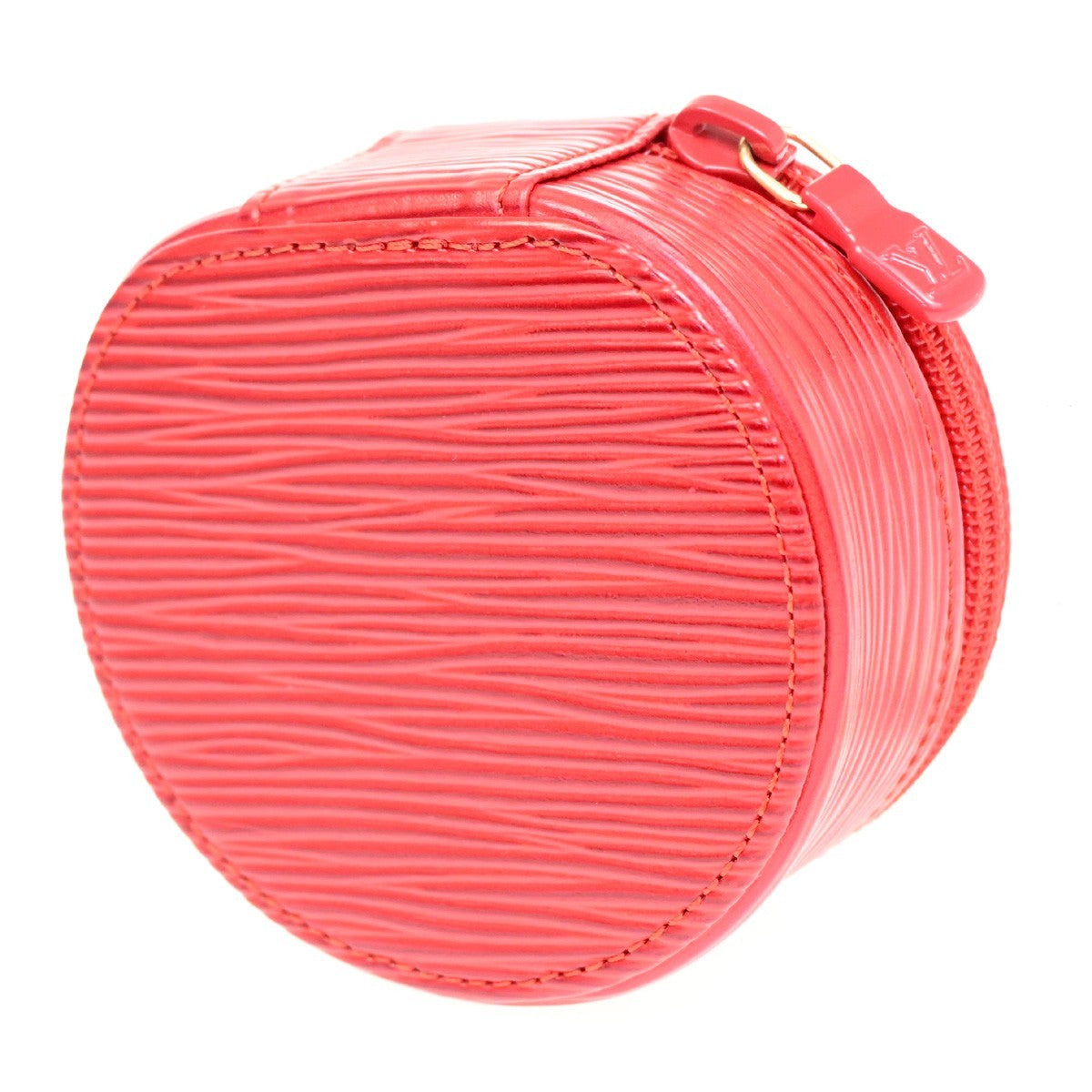 Louis Vuitton Ecrin Bijoux Jewelry Case Epi Leather, RED, LEATHER, Clutche & pouche