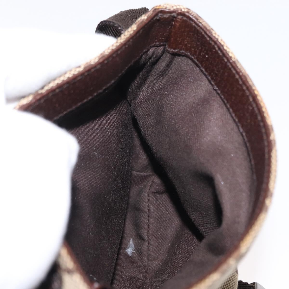 Gucci Buckle Belt Bag GG Canvas, BEIGE, CANVAS, Shoulder bag