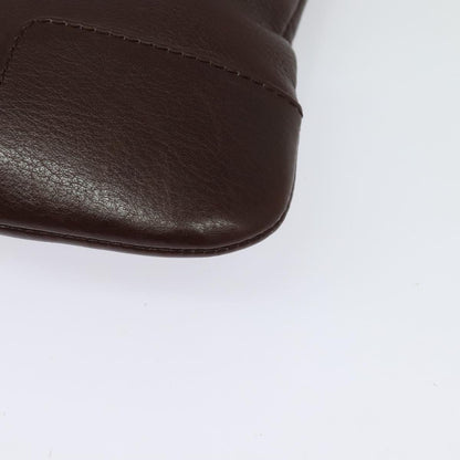 Loewe Anagram Shoulder Bag Leather, BROWN, LEATHER, Shoulder bag