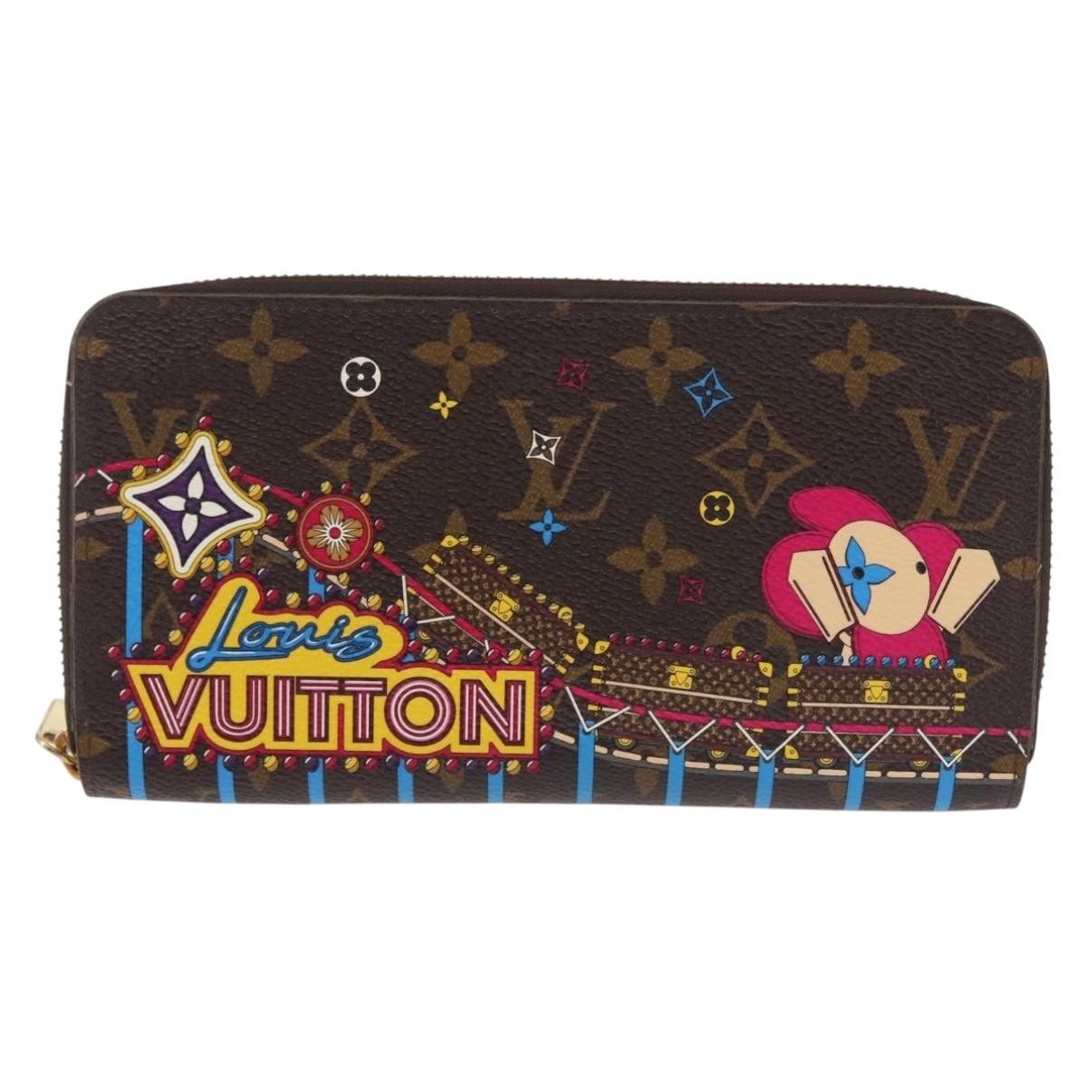 Louis Vuitton Porte-Monnaie Zippy Wallet Monogram Vivienne, MULTICOLOUR, CANVAS, Wallets