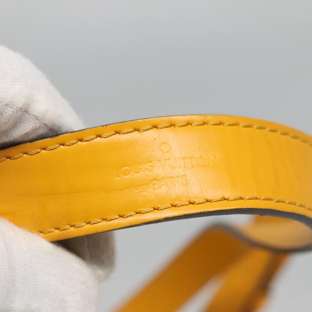 Louis Vuitton Noe Handbag Epi Leather, YELLOW, LEATHER, Handbag