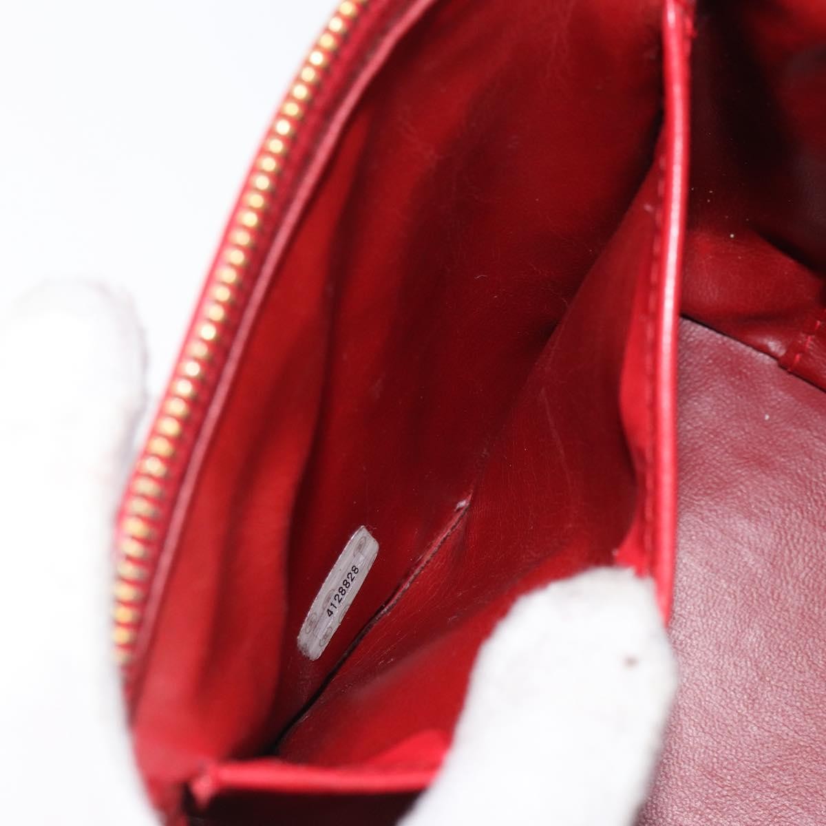 Chanel Vintage Vanity Case Patent, RED, PATENT_LEATHER, Handbag