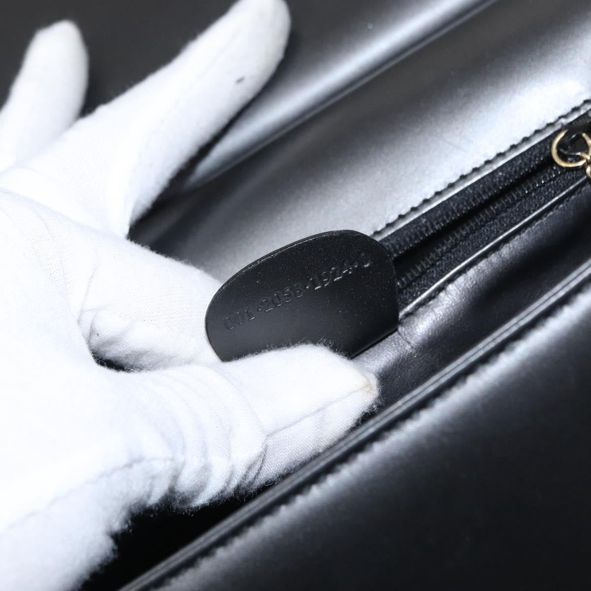 Gucci Vintage Shoulder Bag Leather, BLACK, LEATHER, Shoulder bag