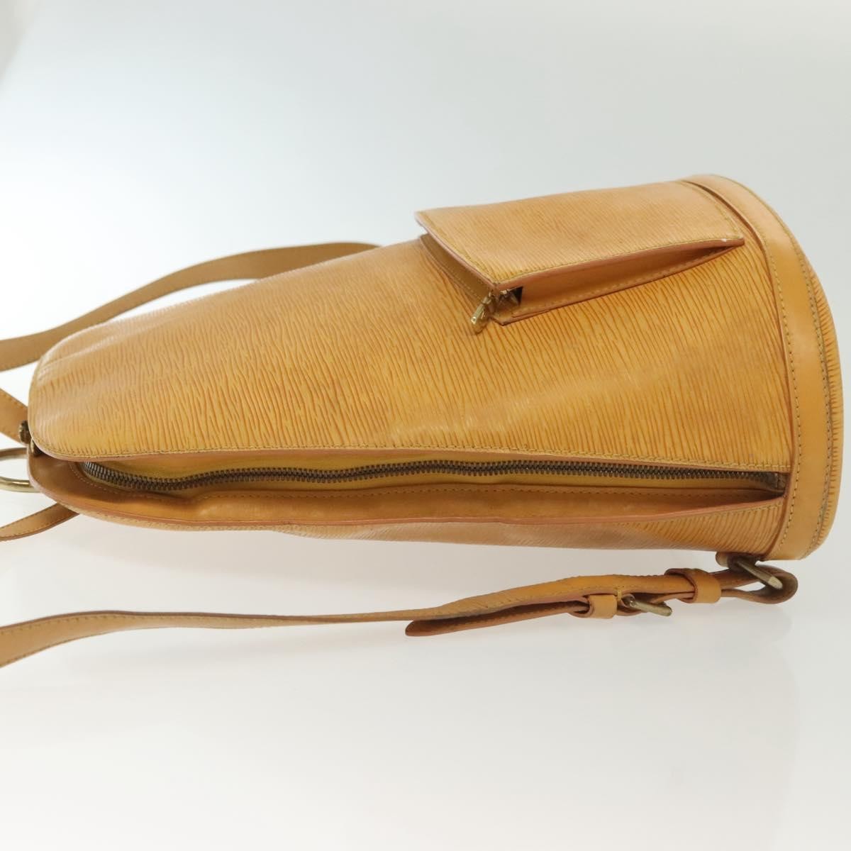 Louis Vuitton Gobelins Backpack Epi Leather, YELLOW, LEATHER, Backpack