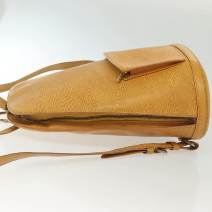 Louis Vuitton Gobelins Backpack Epi Leather, YELLOW, LEATHER, Backpack