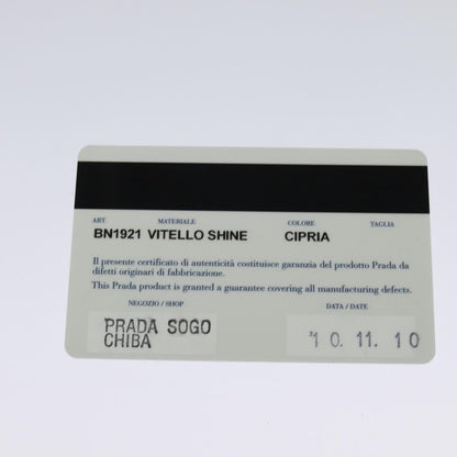 Prada Front Pocket Convertible Tote Leather, BEIGE, LEATHER, Tote bag