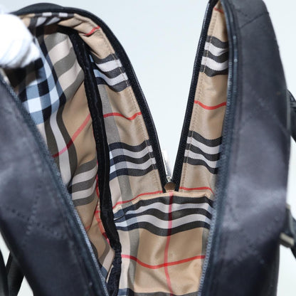 Burberry Golf handbag Nylon, BLACK, NYLON, Handbag