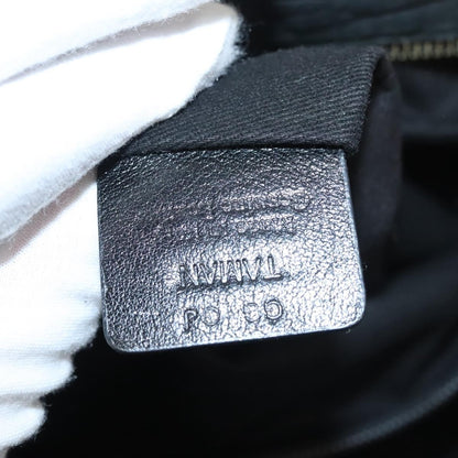 Bally Vintage Shoulder Bag Leather, BLACK, LEATHER, Shoulder bag