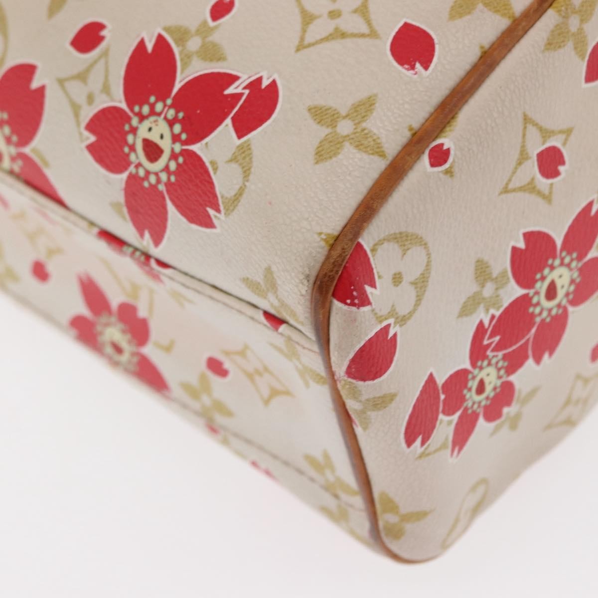 Louis Vuitton Retro Bag Limited Edition Cherry Blossom Monogram, WHITE, CANVAS, Handbag