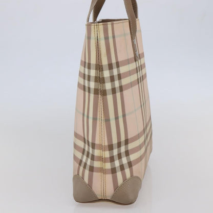 Burberry Nova Check Tote canvas check pattern, PINK, CANVAS, Tote bag