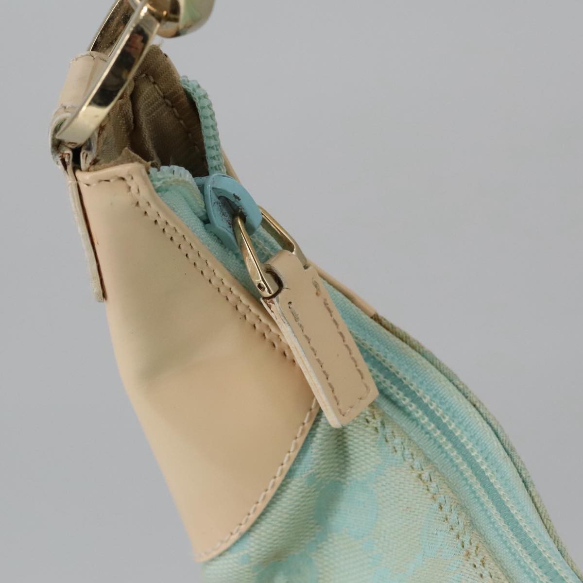 Gucci Vintage Hobo GG Canvas, BLUE, CANVAS, Shoulder bag