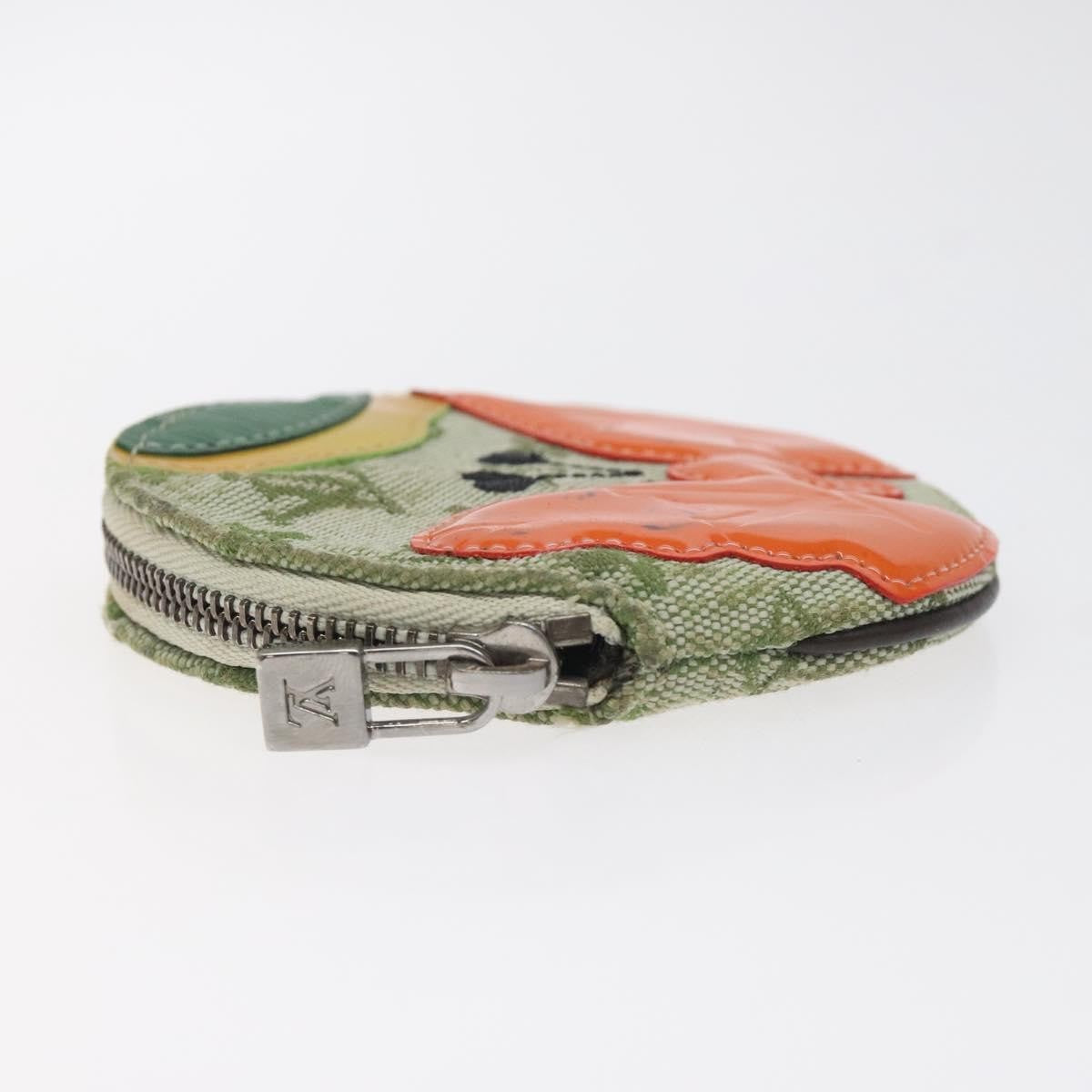 Louis Vuitton Round Coin Purse Mini Lin, KHAKI, CANVAS, Wallets