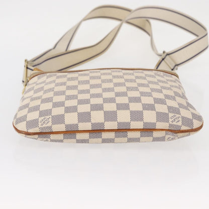 Louis Vuitton Bosphore Pochette Damier, WHITE, CANVAS, Shoulder bag
