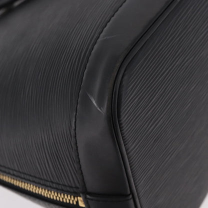 Louis Vuitton Alma Handbag Epi Leather, Black, Leather, Handbag