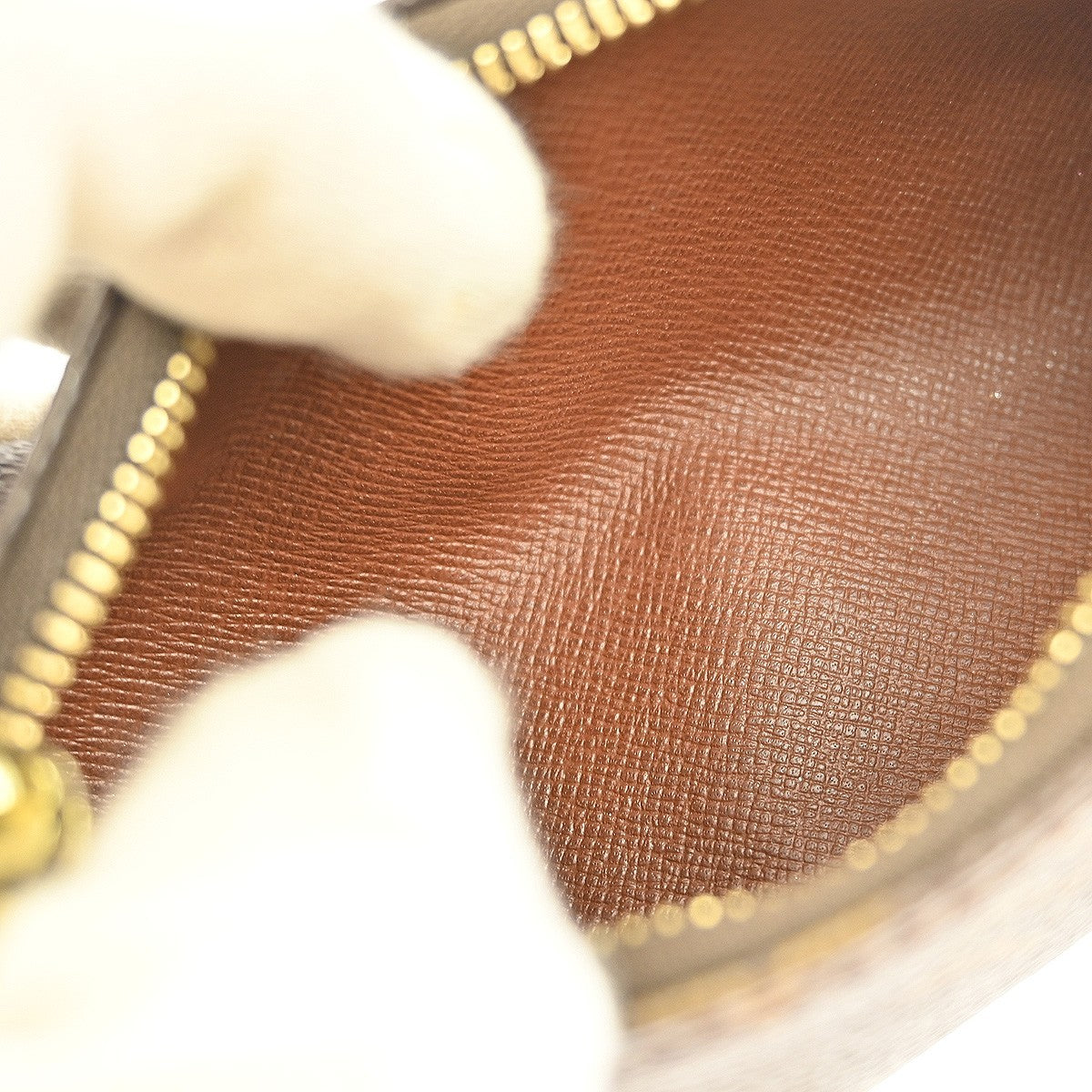 Louis Vuitton Papillon Pochette Monogram Canvas, BROWN, CANVAS, Clutche & pouche