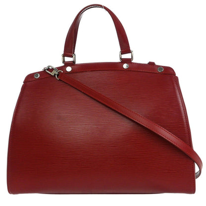 Louis Vuitton Brea Handbag Epi Leather, RED, LEATHER, Tote bag