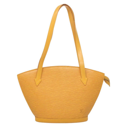 Louis Vuitton Saint Jacques Handbag Epi Leather, YELLOW, LEATHER, Handbag
