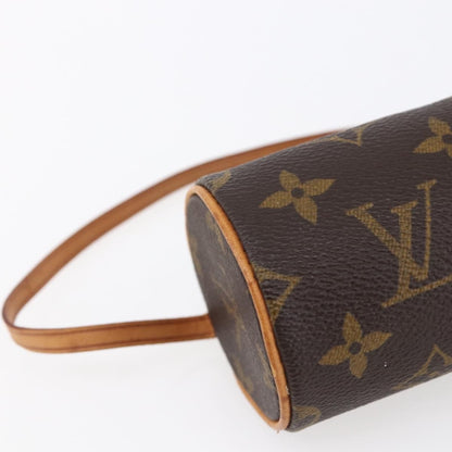 Louis Vuitton Papillon Pochette Monogram Canvas, BROWN, CANVAS, Clutche & pouche