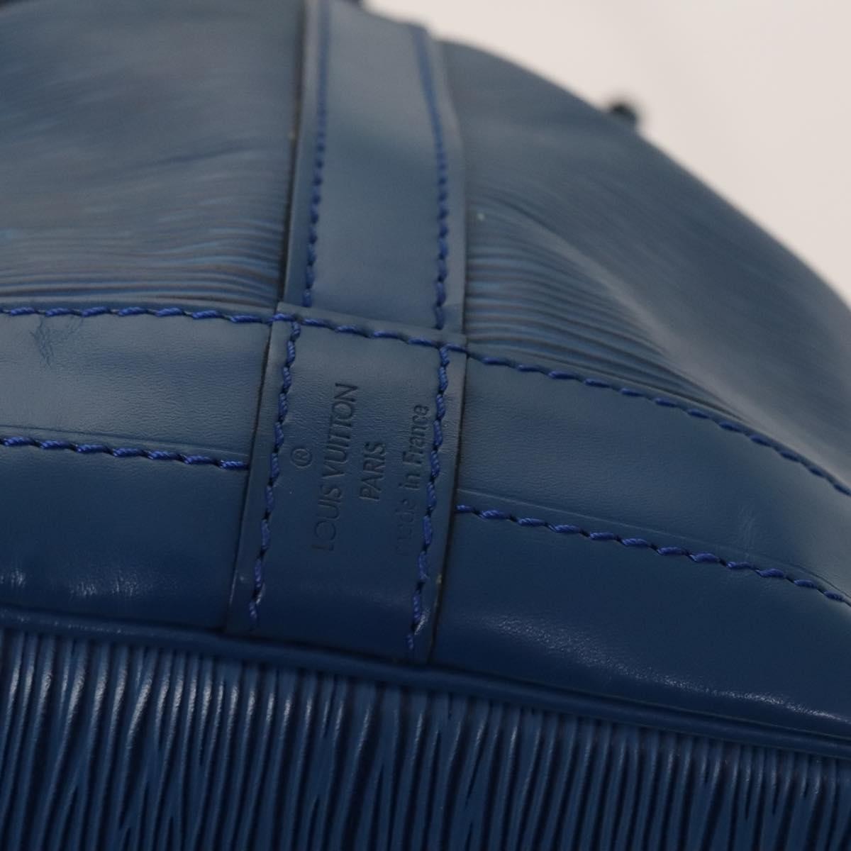 Louis Vuitton Noe Handbag Epi Leather, BLUE, LEATHER, Handbag