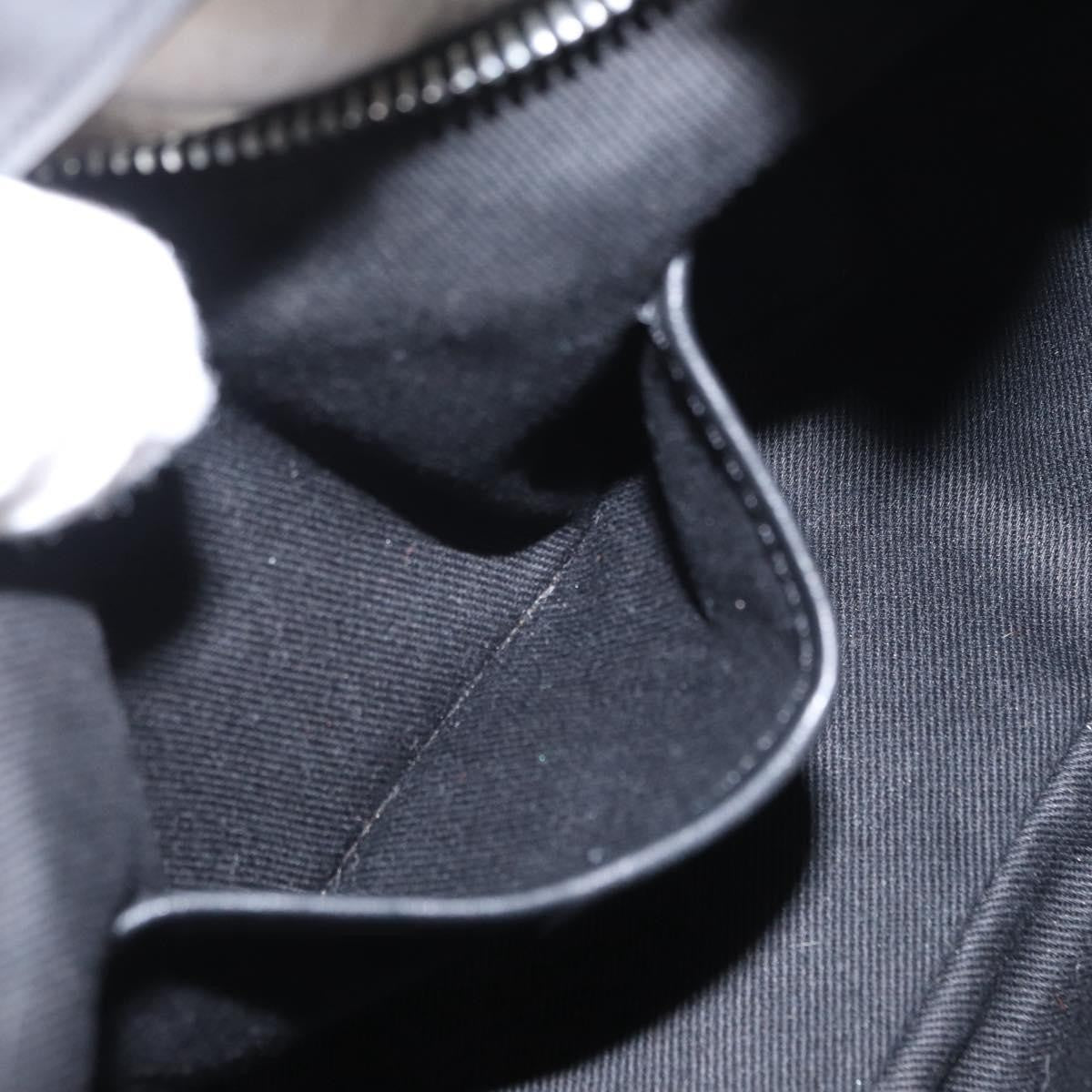 Celine Ava Bag Macadam canvas, BLACK, CANVAS, Handbag