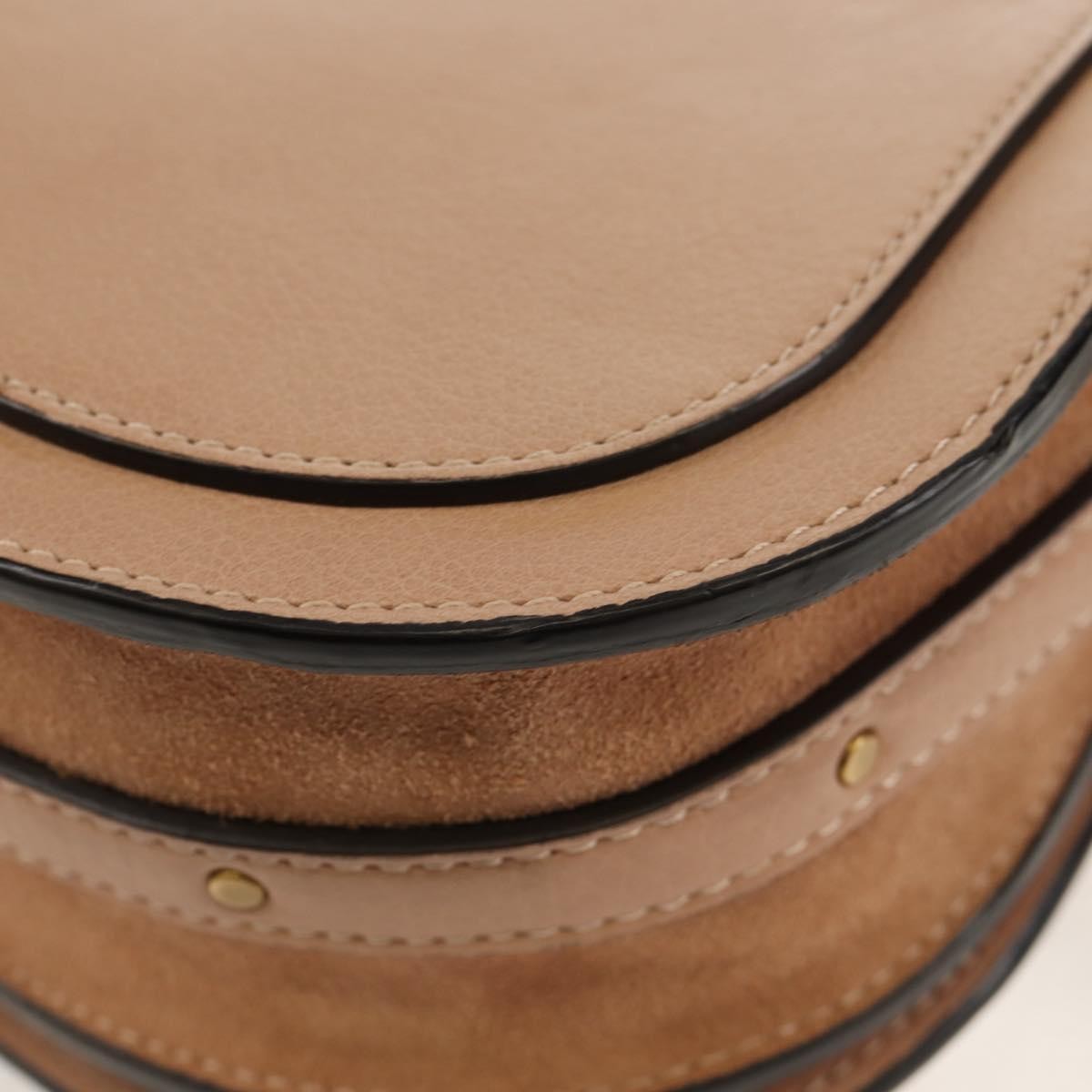 Chloe Nile Crossbody Bag Leather, PINK, LEATHER, Shoulder bag