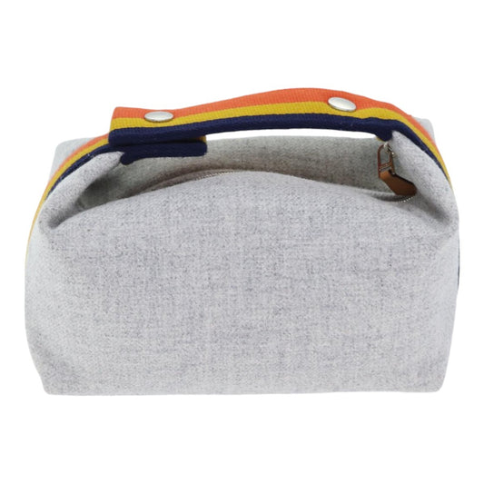 Hermes Bride à Brac Wool, GRAY, WOOL, Scarve & shawl