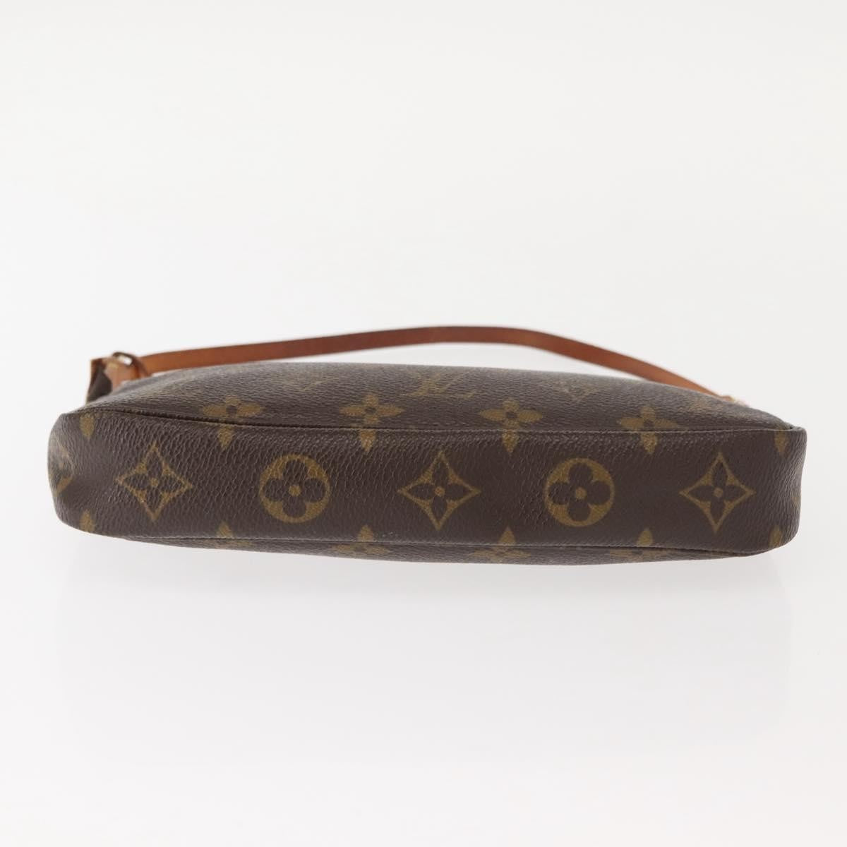 Louis Vuitton Pochette Accessoires NM Monogram Canvas, BROWN, CANVAS, Clutche & pouche