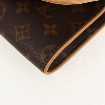 Louis Vuitton Twin Handbag Monogram Canvas, BROWN, CANVAS, Shoulder bag