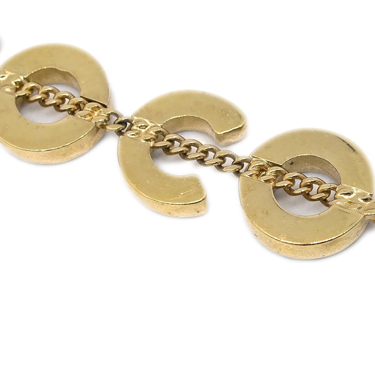 Chanel Coco Long Necklace Gold-plated, GOLD, GOLD_PLATED, Necklace