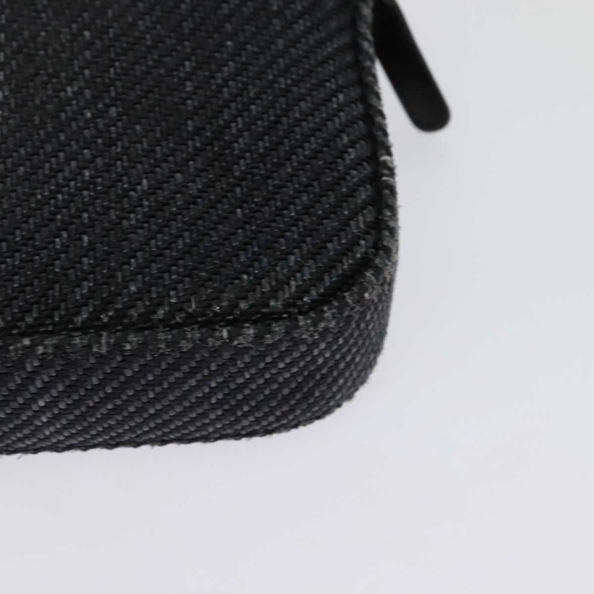 Chanel Deauville Chain wallet Raffia, NAVY, WICKER, Wallets