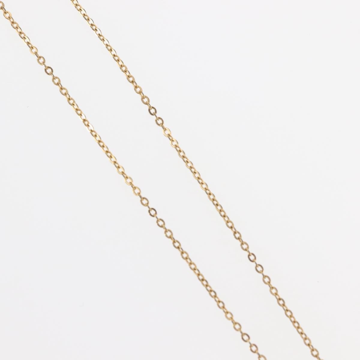 Christian Dior CD Pendant Necklace Gold-plated, GOLD, METAL, Necklace