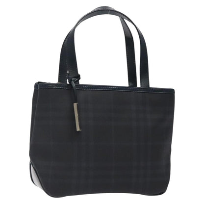 Burberry Nova Handbag Canvas, NAVY, PVC, Handbag