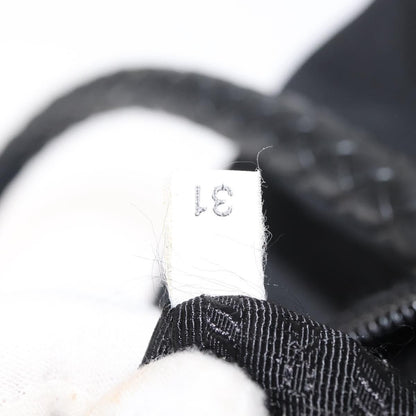 Prada Bow Convertible Tote Tessuto, BLACK, NYLON, Handbag