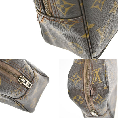 Louis Vuitton Trousse Toilette Monogram Canvas, BROWN, LEATHER, Clutche & pouche