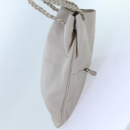 Bottega Veneta Julie Tote Leather, WHITE, LEATHER, Tote bag