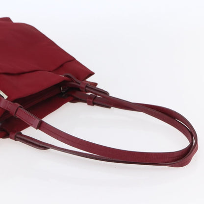 Prada Vintage Tote Tessuto, RED, NYLON, Tote bag