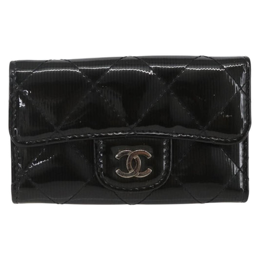 Chanel Vintage CC Keychain Metal, BLACK, EMERALD, Charms and Keychains