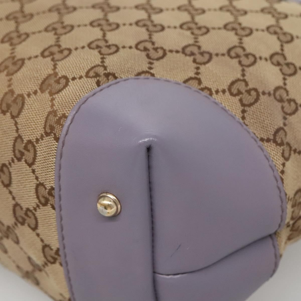 Gucci Convertible Belted Tote GG Canvas with Leather, BEIGE, CANVAS, Tote bag