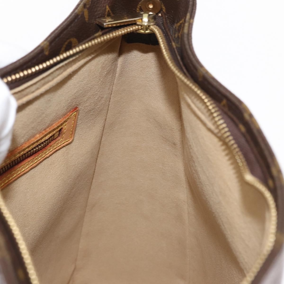 Louis Vuitton Looping Handbag Monogram Canvas, BROWN, CANVAS, Shoulder bag