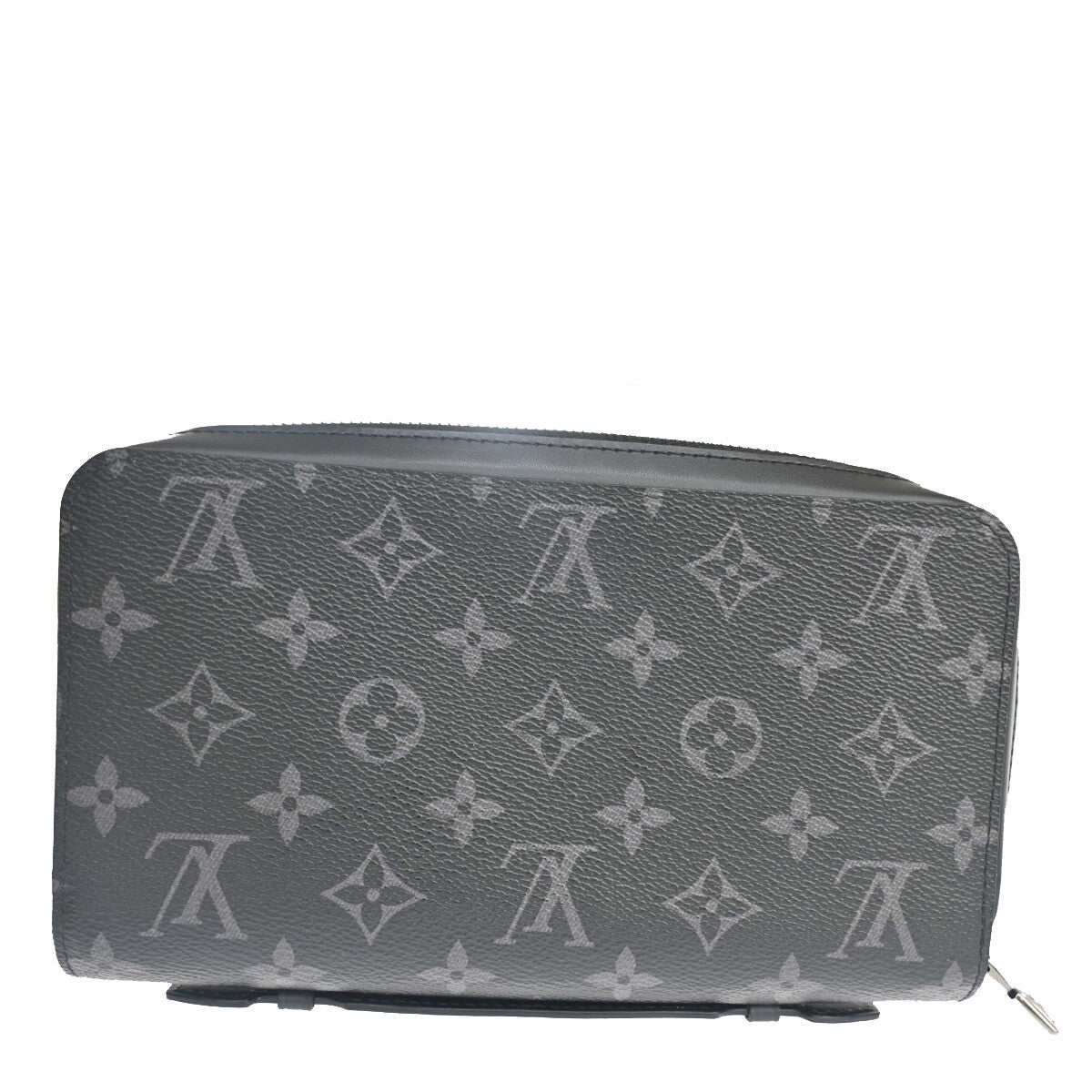 Louis Vuitton Zippy Wallet NM Monogram Canvas, BLACK, CANVAS, Wallets