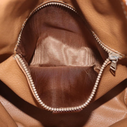 Celine Drawstring Bucket Bag Triomphe Coated Canvas, Beige, Canvas, Handbag