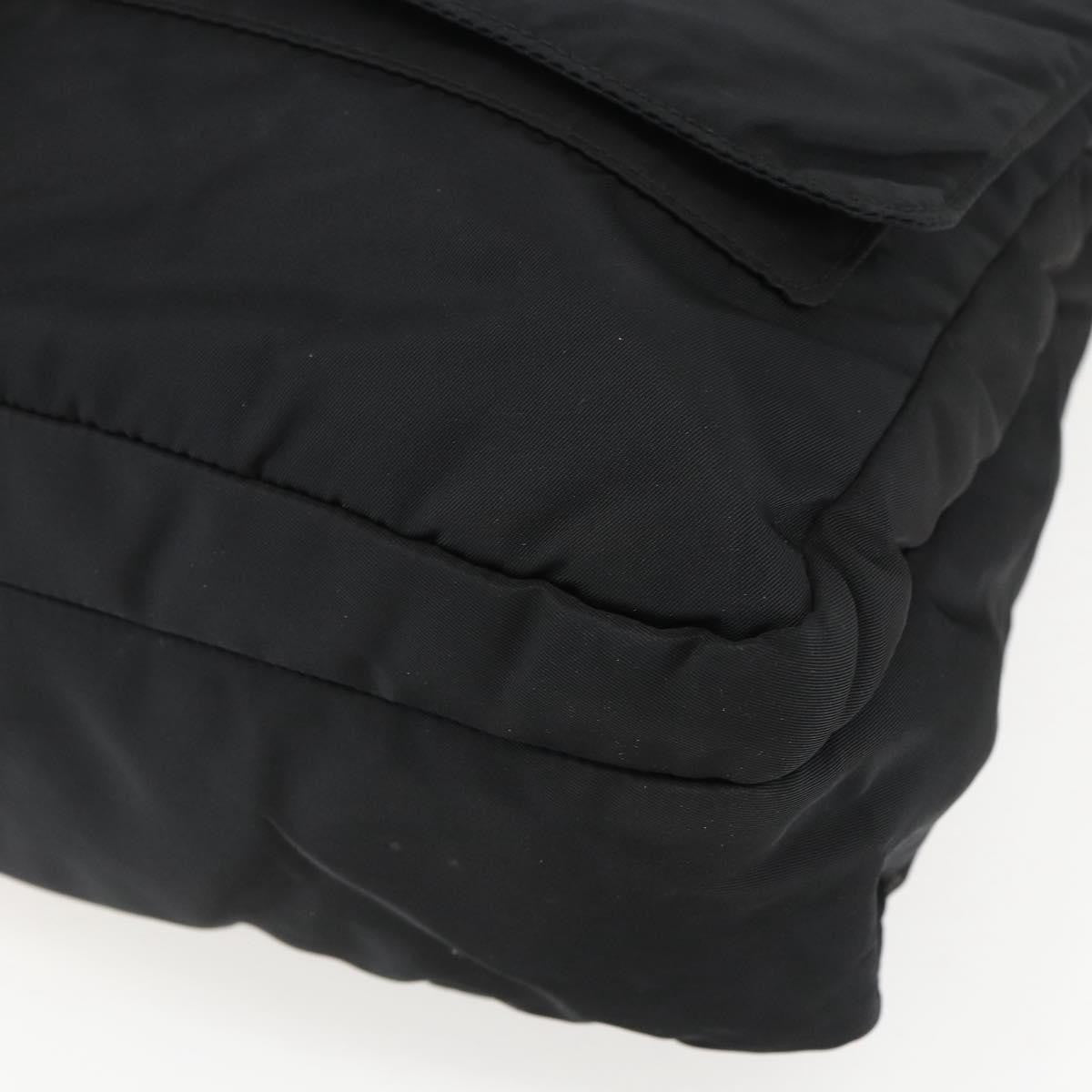 Prada Vintage Shoulder Bag Tessuto, BLACK, NYLON, Shoulder bag