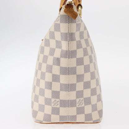 Louis Vuitton Saleya Handbag Damier, WHITE, CANVAS, Tote bag