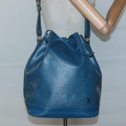Louis Vuitton Noe Handbag Epi leather, BLUE, LEATHER, Handbag